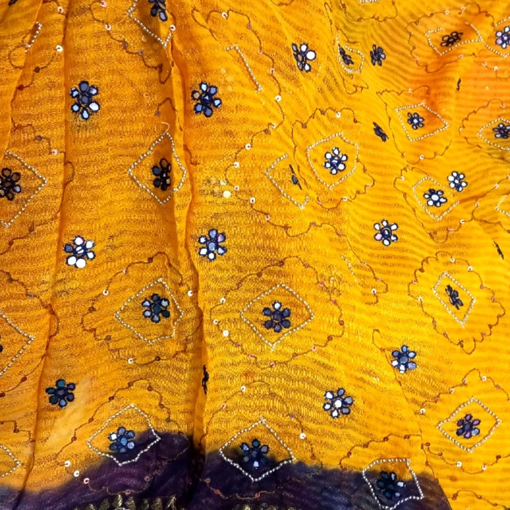 Designer Diwali special saree - Picture 1 of 2